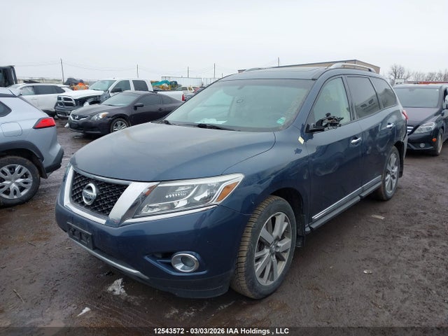 12543572 :رقم المزاد ، 5N1AR2MM3EC668122 vin ، 2014 Nissan Pathfinder Platinum/s/sl/sv مزاد بيع
