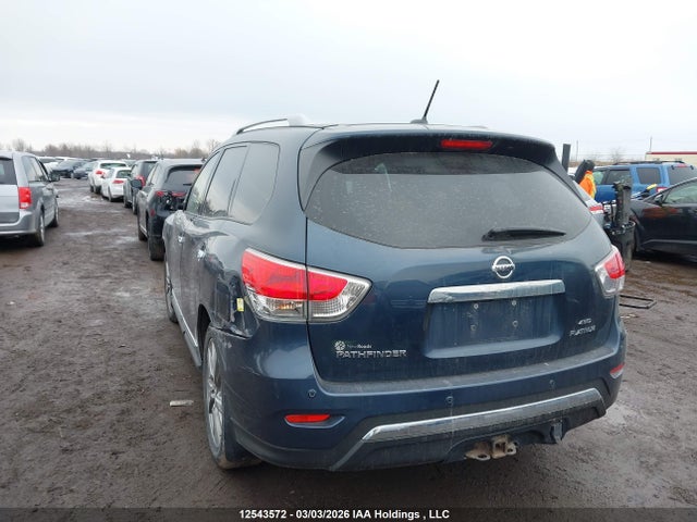 12543572 :رقم المزاد ، 5N1AR2MM3EC668122 vin ، 2014 Nissan Pathfinder Platinum/s/sl/sv مزاد بيع