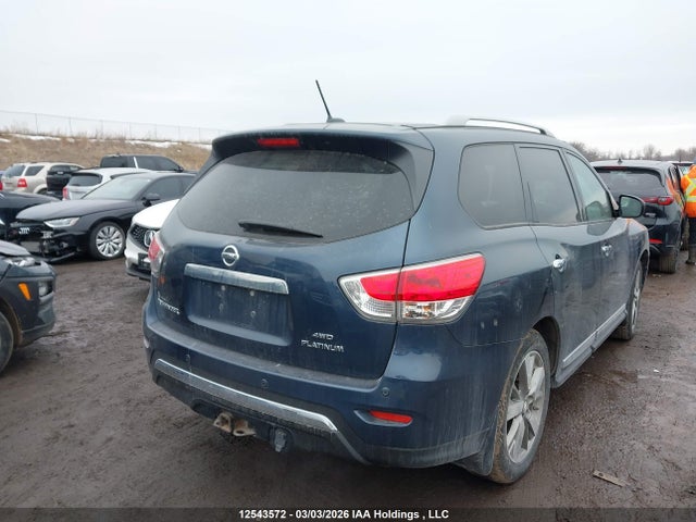 12543572 :رقم المزاد ، 5N1AR2MM3EC668122 vin ، 2014 Nissan Pathfinder Platinum/s/sl/sv مزاد بيع