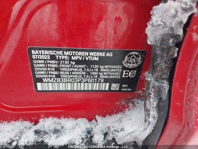 WMZ83BR03P3P60179 Mini Countryman Cooper S