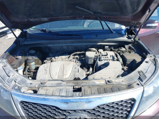 12570037 :رقم المزاد ، 5XYKTDA2XCG247869 vin ، 2012 Kia Sorento Lx مزاد بيع