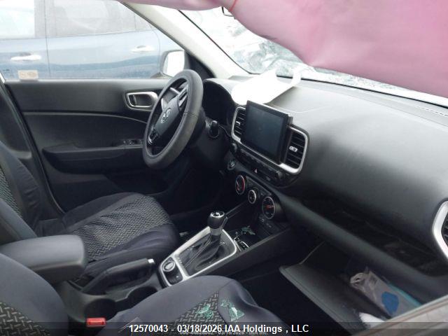 Продаж на аукціоні авто 2022 Hyundai Venue Sel/limited, vin: KMHRC8A31NU137305, номер лоту: 12570043