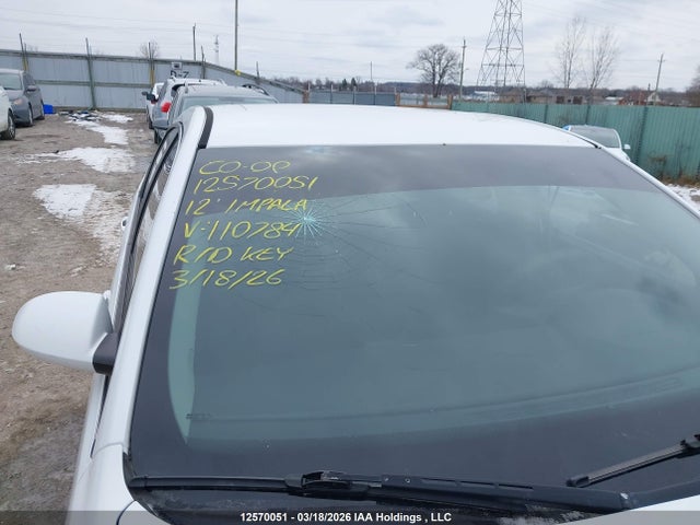 2012 Chevrolet Impala Ls მანქანა იყიდება აუქციონზე, vin: 2G1WA5E34C1110784, აუქციონის ნომერი: 12570051
