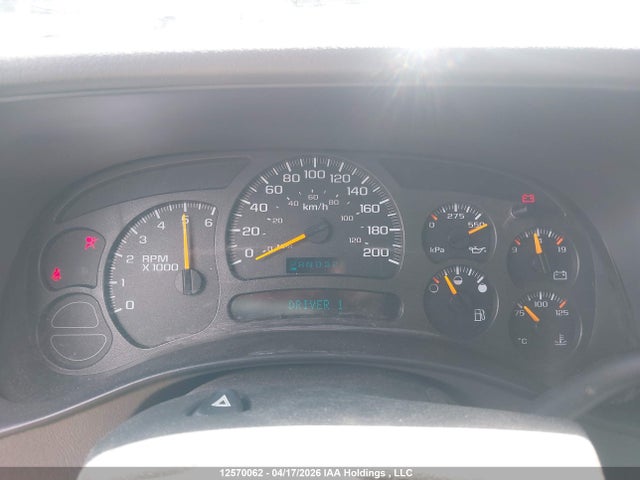 2003 Chevrolet Avalanche 1500 მანქანა იყიდება აუქციონზე, vin: 3GNEC13T93G289170, აუქციონის ნომერი: 12570062