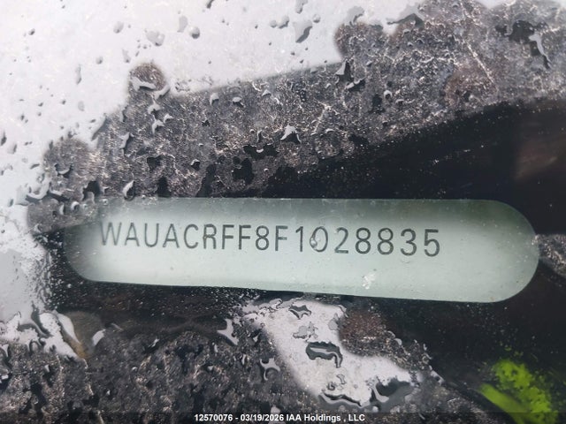 12570076 :رقم المزاد ، WAUACRFF8F1028835 vin ، 2015 Audi A3 مزاد بيع