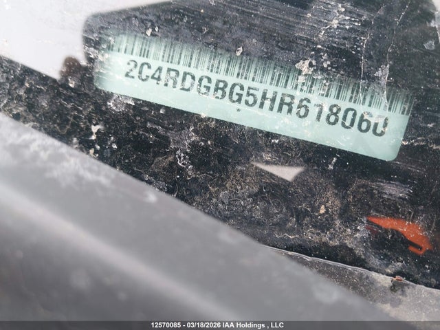 Aukcja sprzedaży 2017 Dodge Grand Caravan, vin: 2C4RDGBG5HR618060, numer aukcji: 12570085