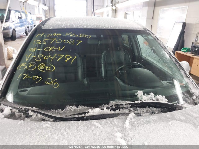 2008 Honda Cr-v Ex-l მანქანა იყიდება აუქციონზე, vin: 5J6RE48728L804791, აუქციონის ნომერი: 12570087