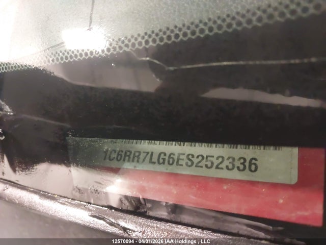 1C6RR7LG6ES252336 RAM 1500 Slt