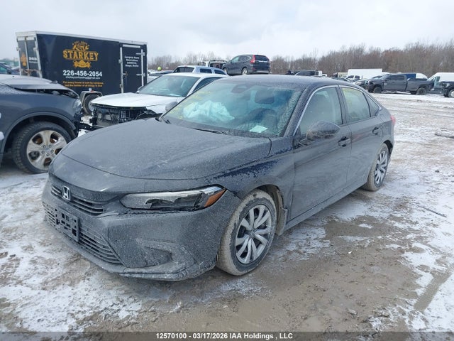 12570100 :رقم المزاد ، 2HGFE2F20RH115322 vin ، 2024 Honda Civic Lx-b مزاد بيع