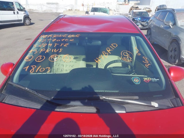 Aukcja sprzedaży 2013 Toyota Prius V, vin: JTDZN3EU6D3229552, numer aukcji: 12570102