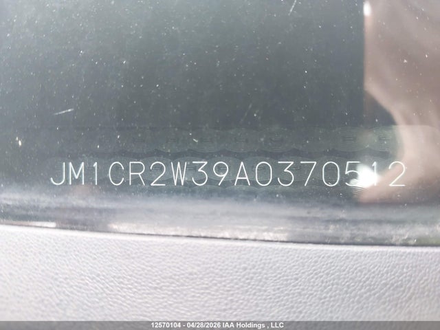 12570104 :رقم المزاد ، JM1CR2W39A0370512 vin ، 2010 Mazda Mazda5 Gs/gt مزاد بيع