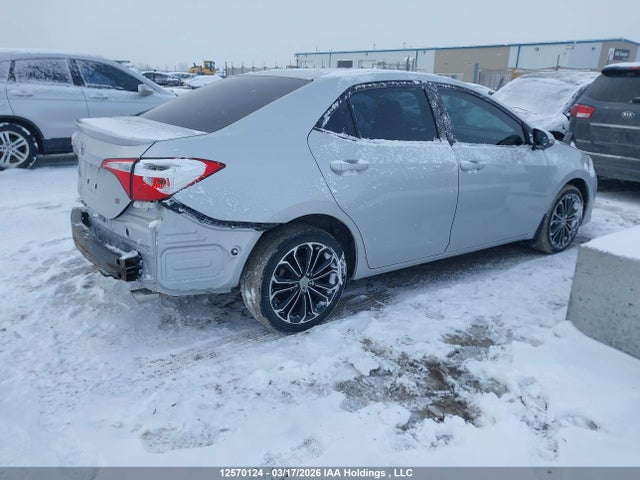 12570124 :رقم المزاد ، 2T1BURHE5GC701795 vin ، 2016 Toyota Corolla S مزاد بيع