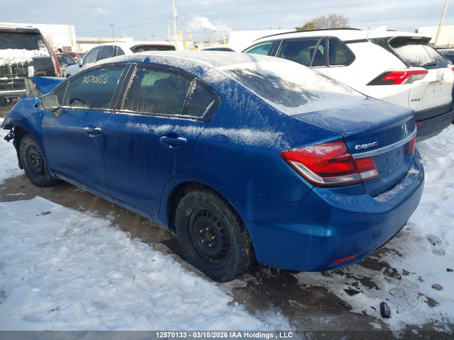 2015 Honda Civic Lx მანქანა იყიდება აუქციონზე, vin: 2HGFB2F4XFH053160, აუქციონის ნომერი: 12570133