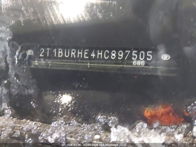 2T1BURHE4HC897505 Toyota Corolla L/le/xle/se/xse