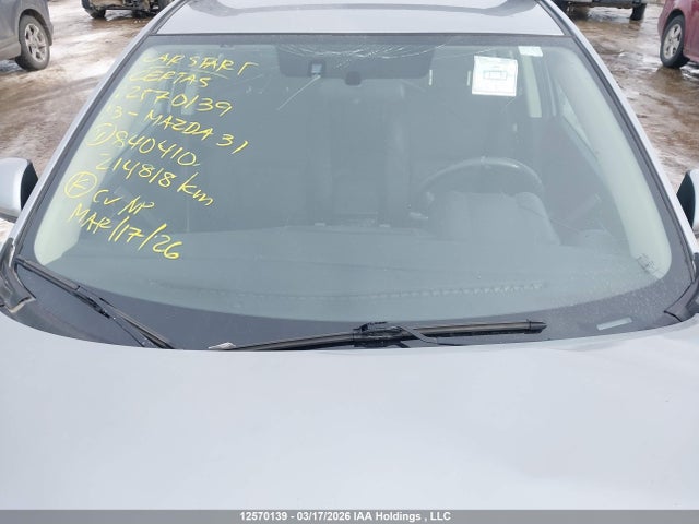 12570139 :رقم المزاد ، JM1BL1L70D1840410 vin ، 2013 Mazda 3 I مزاد بيع