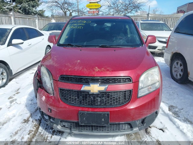 2012 Chevrolet Orlando მანქანა იყიდება აუქციონზე, vin: KL77P2EM7CK702551, აუქციონის ნომერი: 12570147