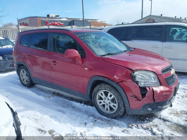 2012 Chevrolet Orlando მანქანა იყიდება აუქციონზე, vin: KL77P2EM7CK702551, აუქციონის ნომერი: 12570147
