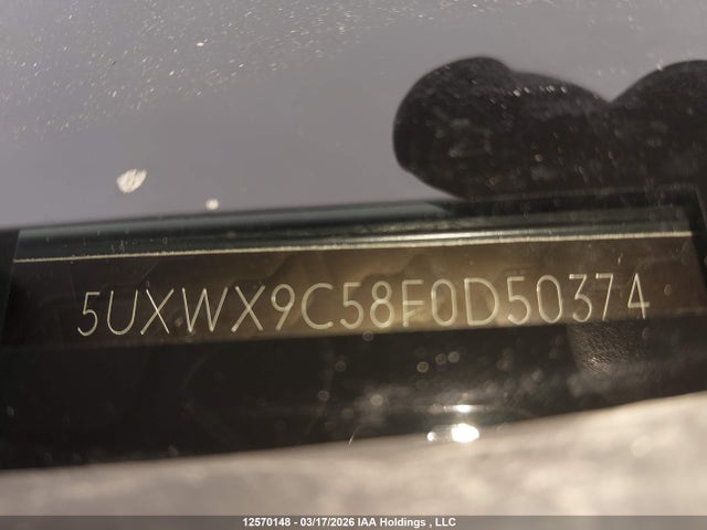 Aukcja sprzedaży 2015 Bmw X3, vin: 5UXWX9C58F0D50374, numer aukcji: 12570148