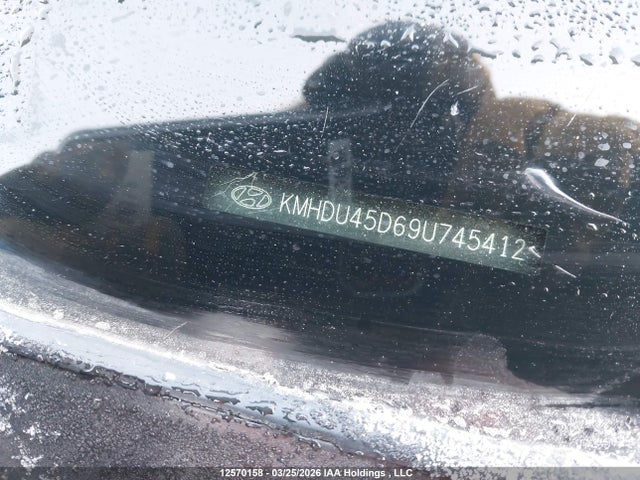Продажа на аукционе авто 2009 Hyundai Elantra Gl/l, vin: KMHDU45D69U745412, номер лота: 12570158