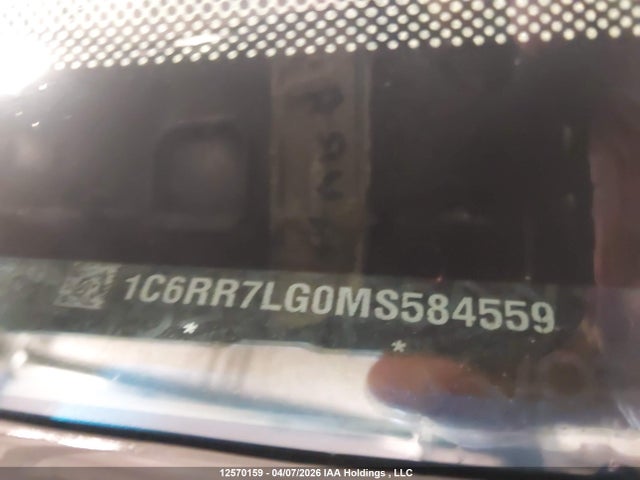 1C6RR7LG0MS584559 RAM 1500 Classic Slt