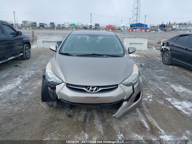 12570179 :رقم المزاد ، 5NPDH4AE0DH162859 vin ، 2013 Hyundai Elantra Gls/limited مزاد بيع