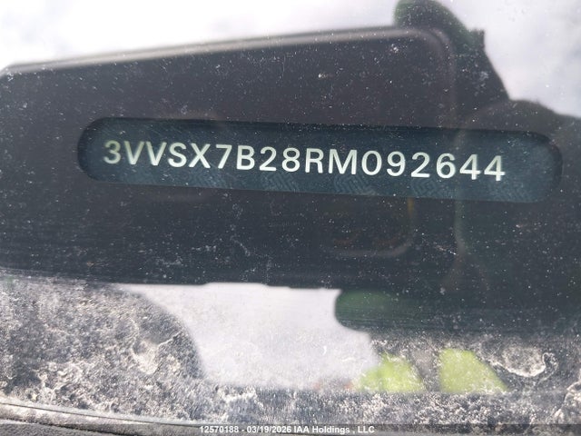 12570188 :رقم المزاد ، 3VVSX7B28RM092644 vin ، 2024 Volkswagen Taos Se مزاد بيع