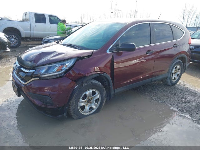 12570198 :رقم المزاد ، 2HKRM4H30FH121320 vin ، 2015 Honda Cr-v Lx مزاد بيع