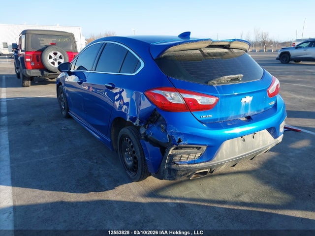 Продаж на аукціоні авто 2018 Chevrolet Cruze Premier Auto, vin: 3G1BF6SM7JS630515, номер лоту: 12553828