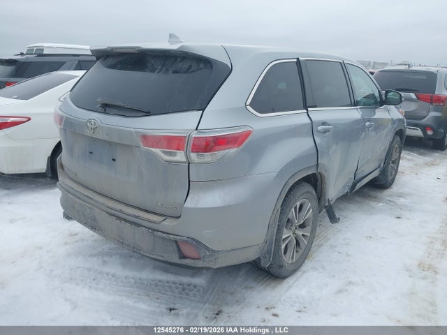 2014 Toyota Highlander Le მანქანა იყიდება აუქციონზე, vin: 5TDBKRFH7ES019797, აუქციონის ნომერი: 12545276