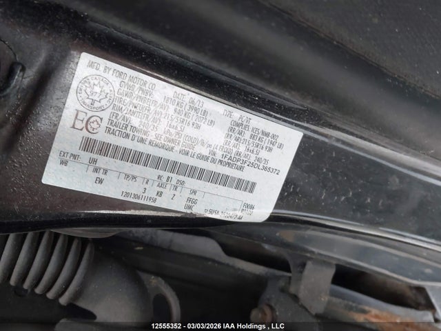 Aukcja sprzedaży 2013 Ford Focus Se, vin: 1FADP3F25DL365372, numer aukcji: 12555352