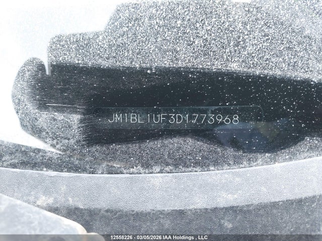 12558226 :رقم المزاد ، JM1BL1UF3D1773968 vin ، 2013 Mazda Mazda3 Gx مزاد بيع