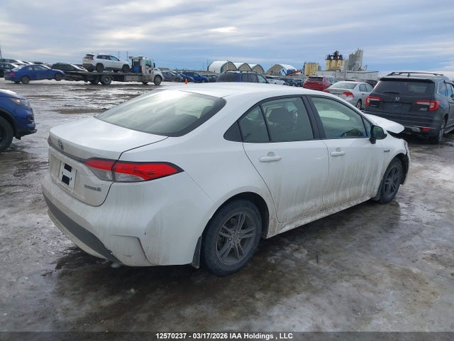12570237 :رقم المزاد ، JTDBAMDE1MJ005212 vin ، 2021 Toyota Corolla Hybrid Base W/li Battery مزاد بيع