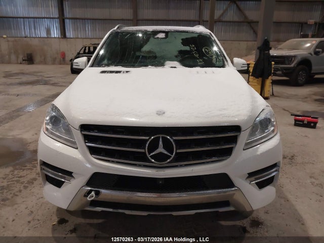 12570263 :رقم المزاد ، 4JGDA2EB8FA608531 vin ، 2015 Mercedes-benz Ml 350 Bluetec مزاد بيع