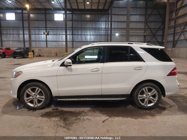 12570263 :رقم المزاد ، 4JGDA2EB8FA608531 vin ، 2015 Mercedes-benz Ml 350 Bluetec مزاد بيع