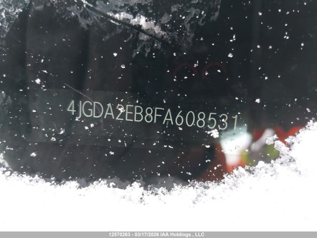 12570263 :رقم المزاد ، 4JGDA2EB8FA608531 vin ، 2015 Mercedes-benz Ml 350 Bluetec مزاد بيع