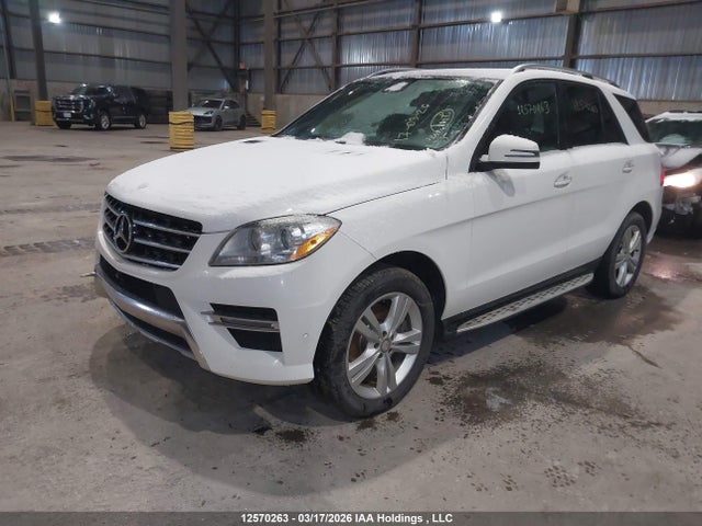 12570263 :رقم المزاد ، 4JGDA2EB8FA608531 vin ، 2015 Mercedes-benz Ml 350 Bluetec مزاد بيع
