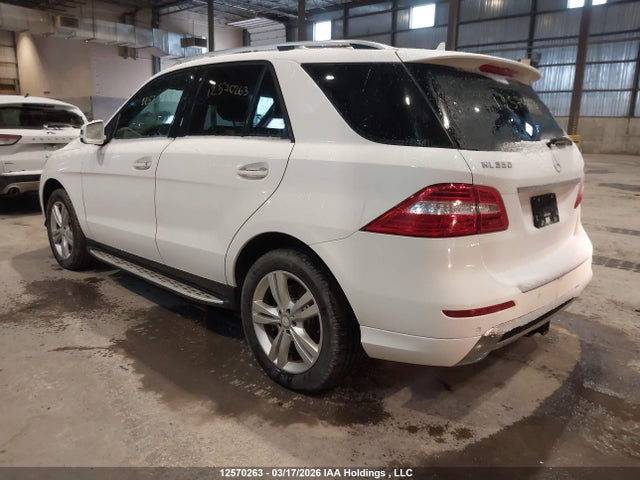 12570263 :رقم المزاد ، 4JGDA2EB8FA608531 vin ، 2015 Mercedes-benz Ml 350 Bluetec مزاد بيع