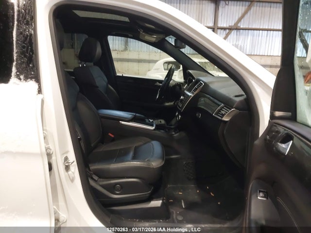 12570263 :رقم المزاد ، 4JGDA2EB8FA608531 vin ، 2015 Mercedes-benz Ml 350 Bluetec مزاد بيع
