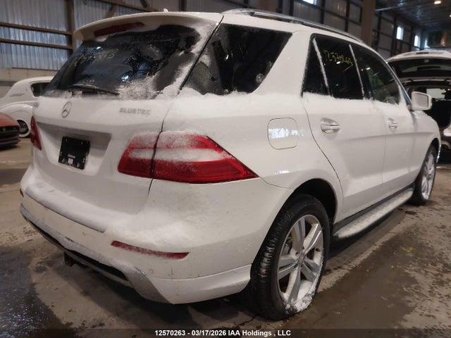 12570263 :رقم المزاد ، 4JGDA2EB8FA608531 vin ، 2015 Mercedes-benz Ml 350 Bluetec مزاد بيع