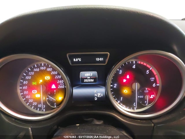 12570263 :رقم المزاد ، 4JGDA2EB8FA608531 vin ، 2015 Mercedes-benz Ml 350 Bluetec مزاد بيع