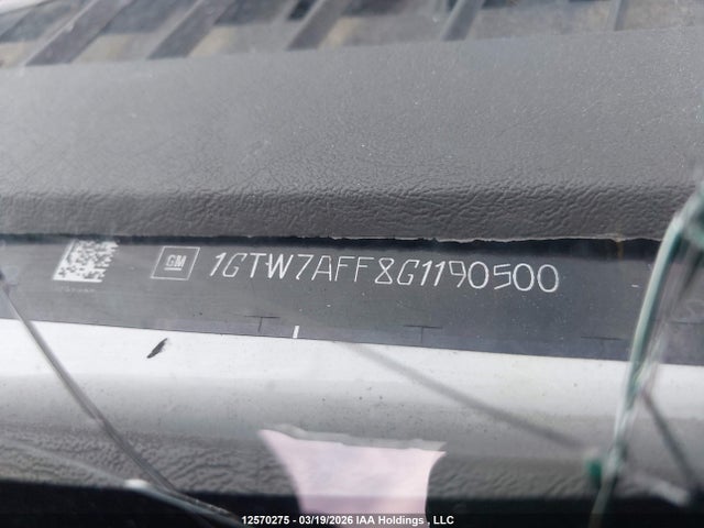 1GTW7AFF8G1190500 GMC Savana 2500 1wt