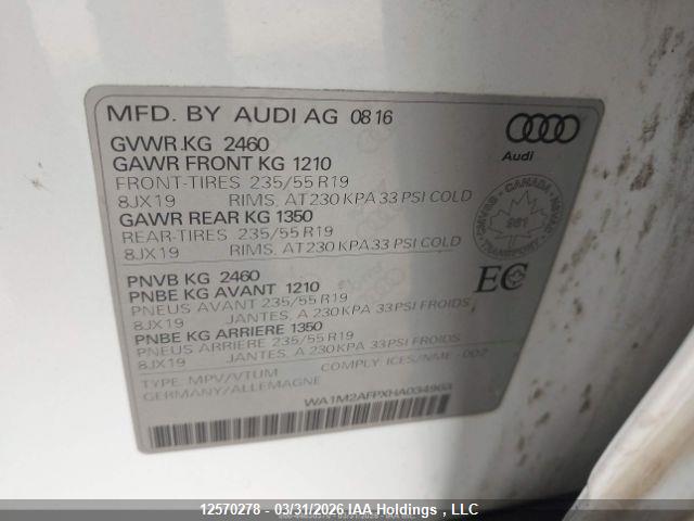 WA1M2AFPXHA034968 Audi Q5 2.0t Progressiv