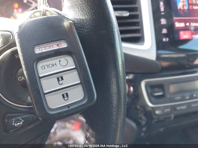12570312 :رقم المزاد ، 5FPYK3F8XKB504692 vin ، 2019 Honda Ridgeline Black Edition مزاد بيع