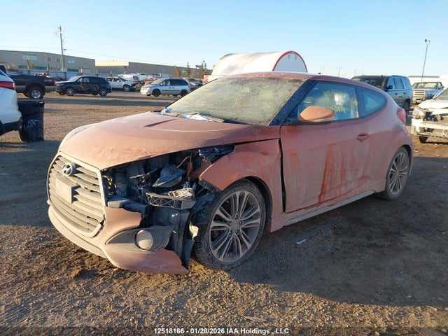 Продажа на аукционе авто 2016 Hyundai Veloster Turbo, vin: KMHTC6AE9GU250370, номер лота: 12518166