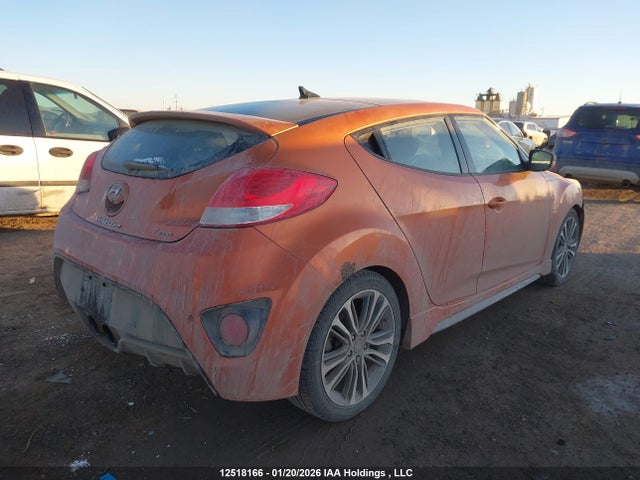 Продажа на аукционе авто 2016 Hyundai Veloster Turbo, vin: KMHTC6AE9GU250370, номер лота: 12518166
