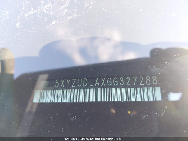 5XYZUDLAXGG327288 Hyundai Santa Fe