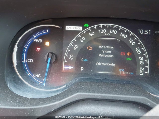 2024 Toyota Rav4 Hybrid Xle მანქანა იყიდება აუქციონზე, vin: 2T3RWRFVXRW227069, აუქციონის ნომერი: 12570337