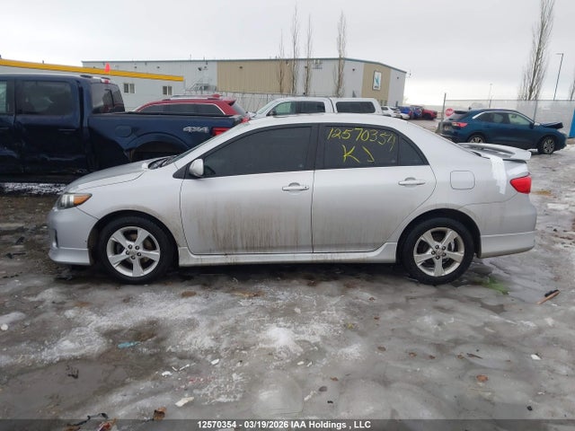 2011 Toyota Corolla S მანქანა იყიდება აუქციონზე, vin: 2T1BU4EE3BC646182, აუქციონის ნომერი: 12570354