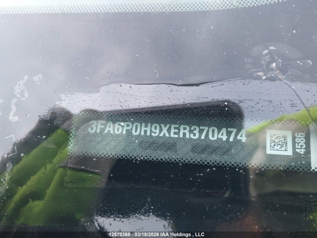 2014 Ford Fusion Se მანქანა იყიდება აუქციონზე, vin: 3FA6P0H9XER370474, აუქციონის ნომერი: 12570368