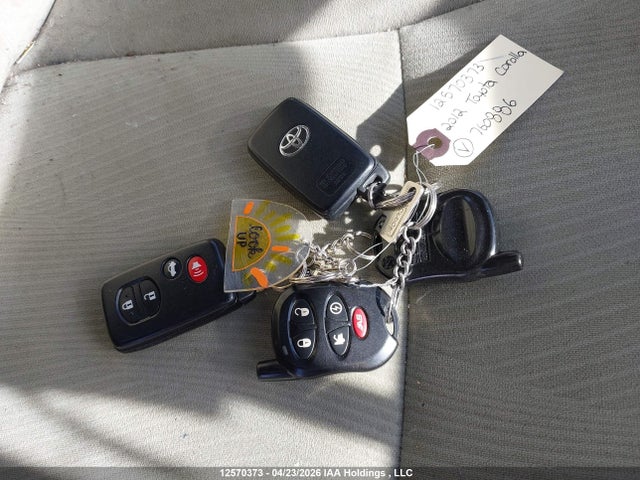 2012 Toyota Corolla S/le მანქანა იყიდება აუქციონზე, vin: 2T1BU4EE4CC760886, აუქციონის ნომერი: 12570373